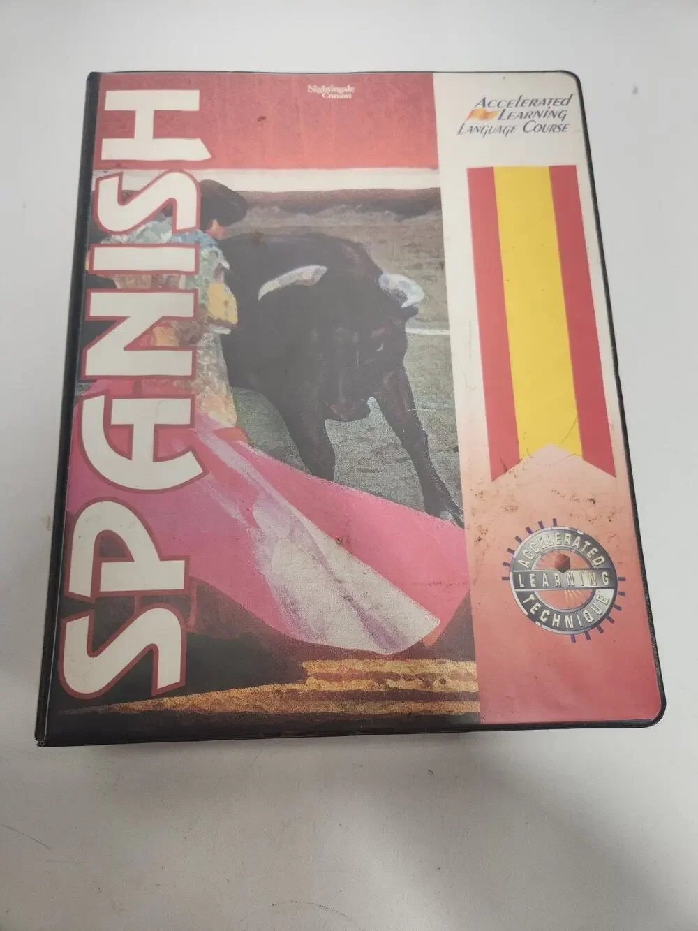 Nightingale Conant Accelerated Learning Spanish Course Complete 12 Cassette VHS
